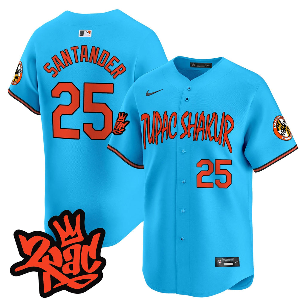 Menâs BAL Tupac Shakur Vapor Premier Limited Jersey - All Stitched