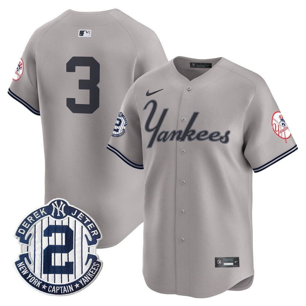 Yankees Throwback Vapor Premier Limited Jersey V2 - All Stitched