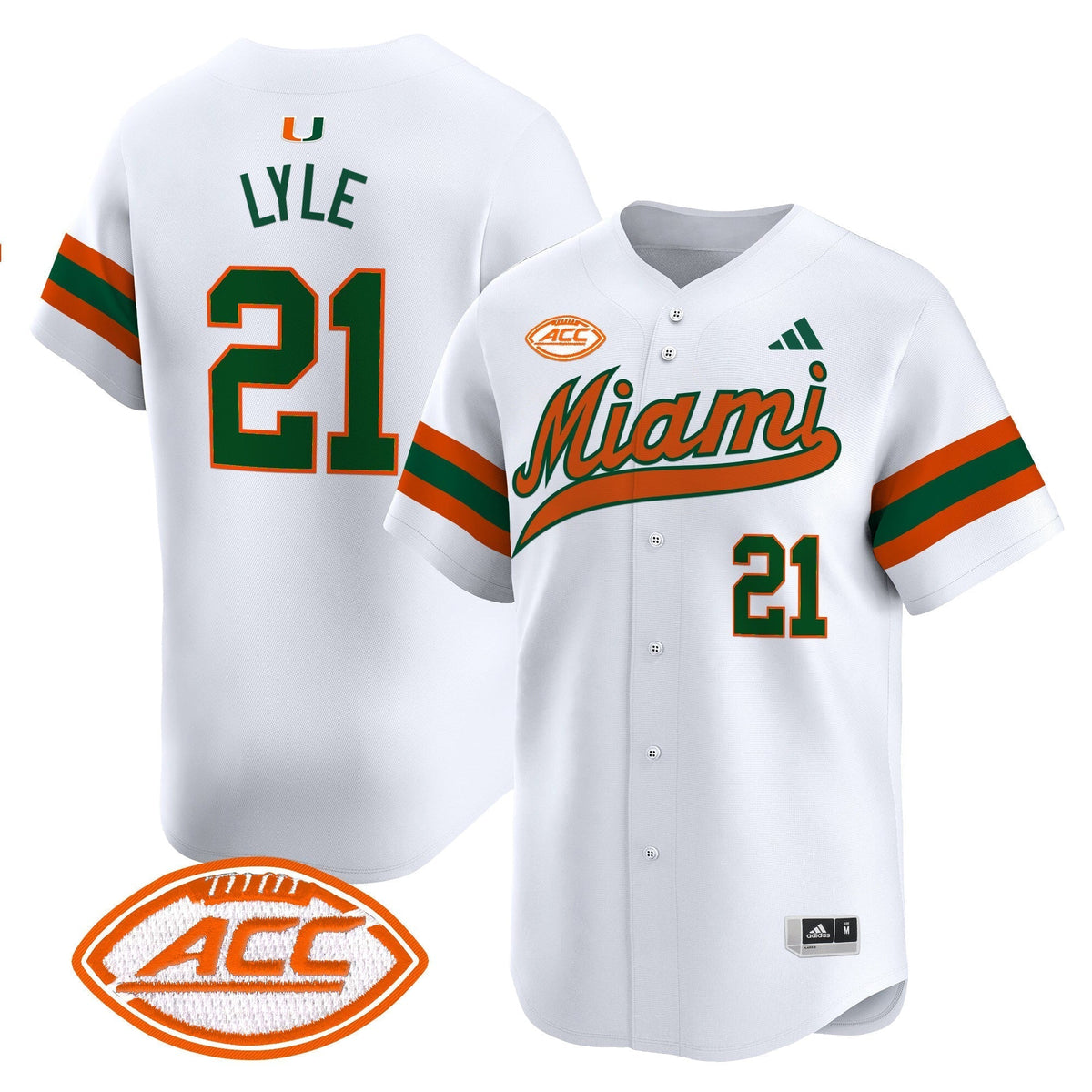 MIA 2024 Vapor Baseball Jersey - All Stitched