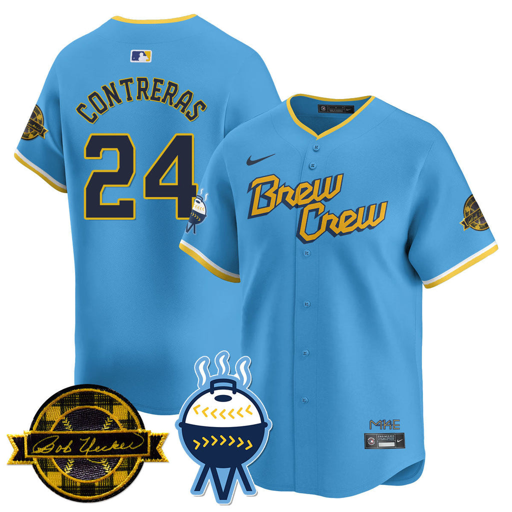 MIL 2025 Limited Jersey - Bob Uecker Patch - All Stitched