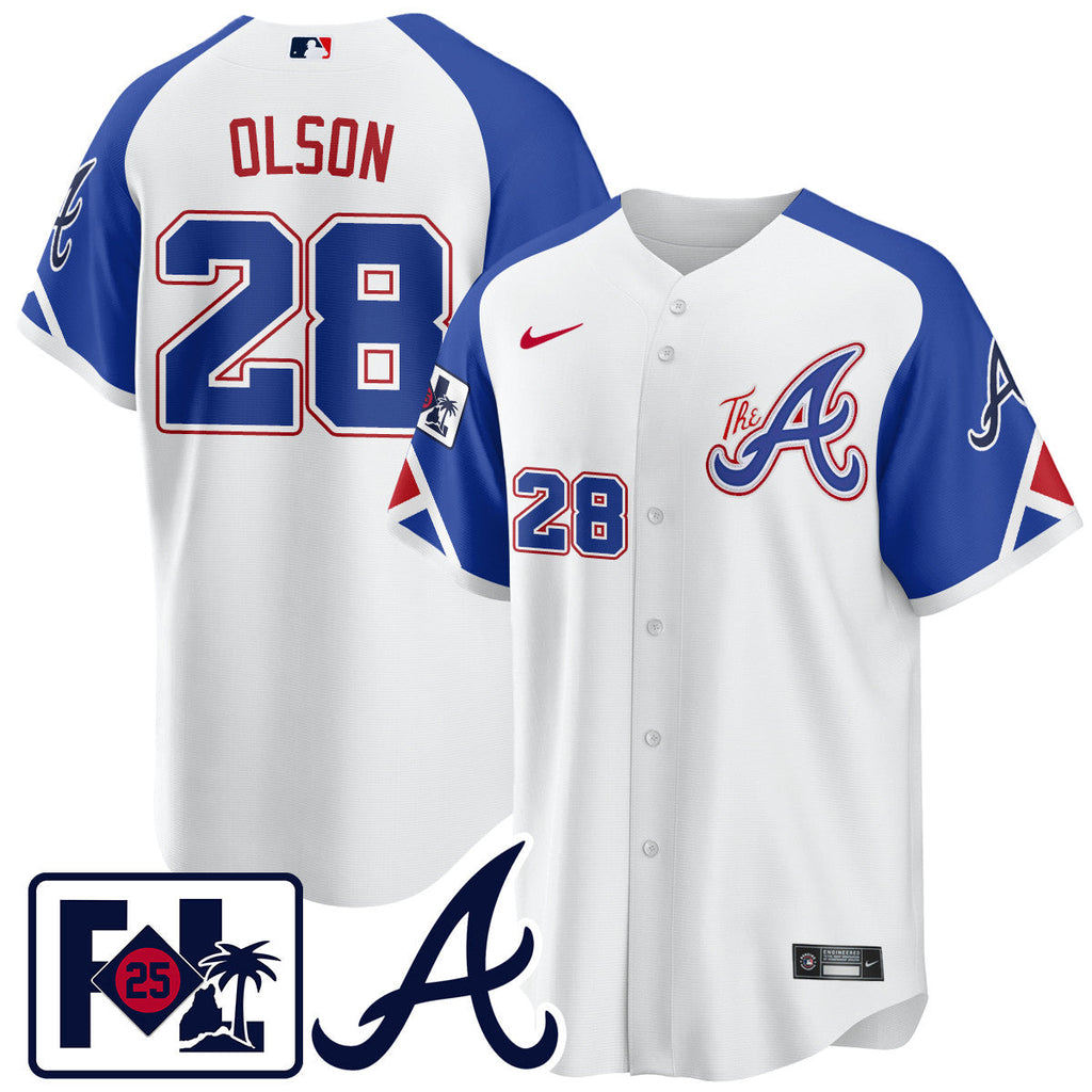 ATL 2025 Spring Training Jersey - All Stitched