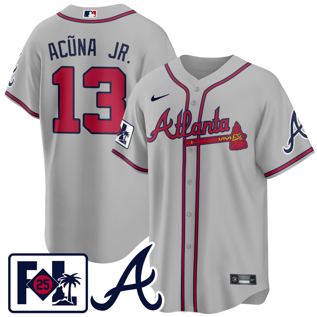 ATL 2025 Spring Training Jersey - All Stitched