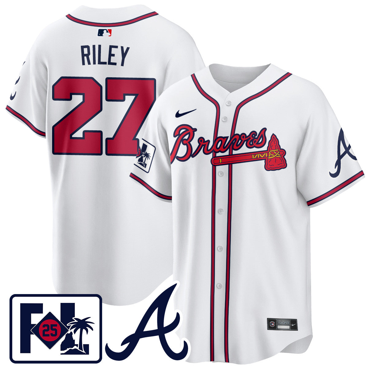 ATL 2025 Spring Training Jersey - All Stitched