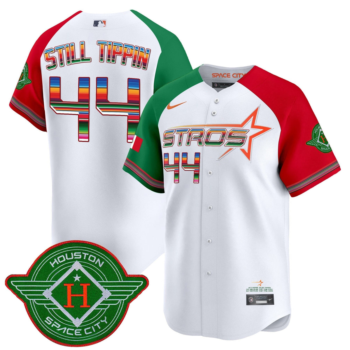 Astros 2025 City Connect Mexico Vapor Premier Limited Jersey - All Stitched