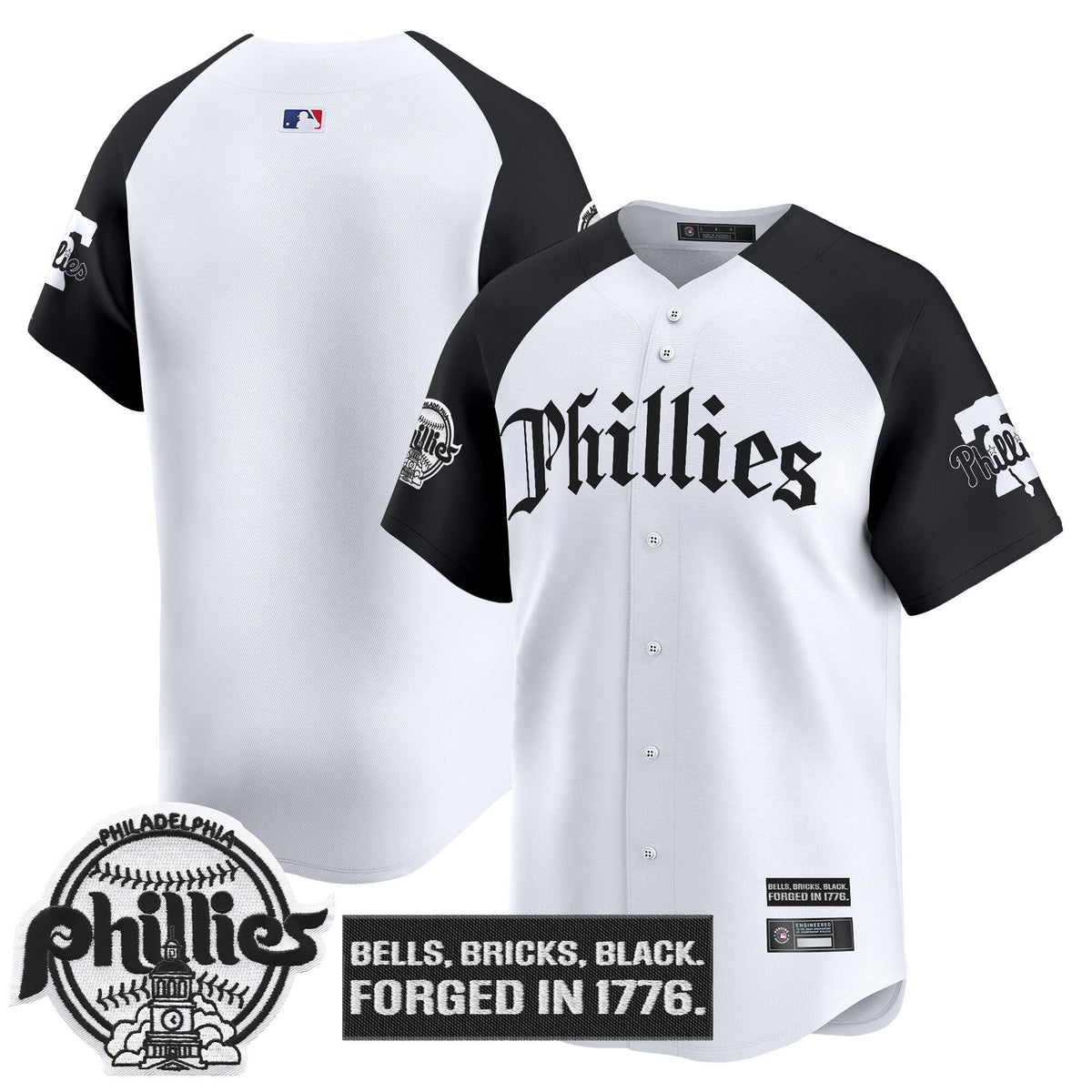 PHI 'Gothic Liberty Edition' Vapor Premier Limited Jersey - All Stitched