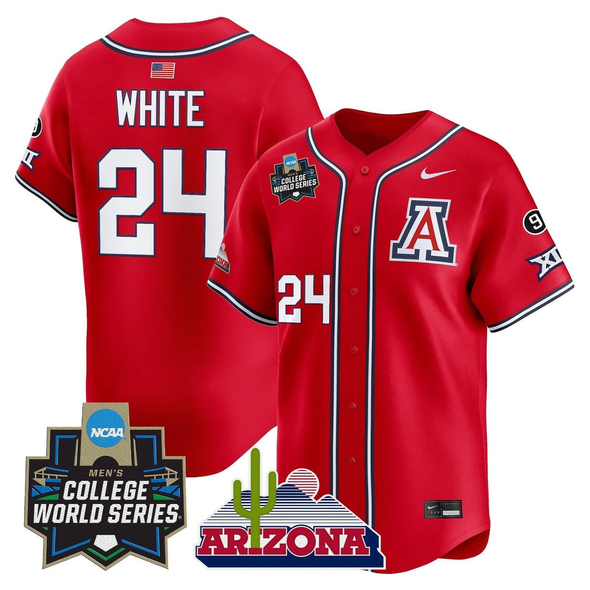 ARIZ 2025 World Series Vapor Premier Limited Jersey - All Stitched