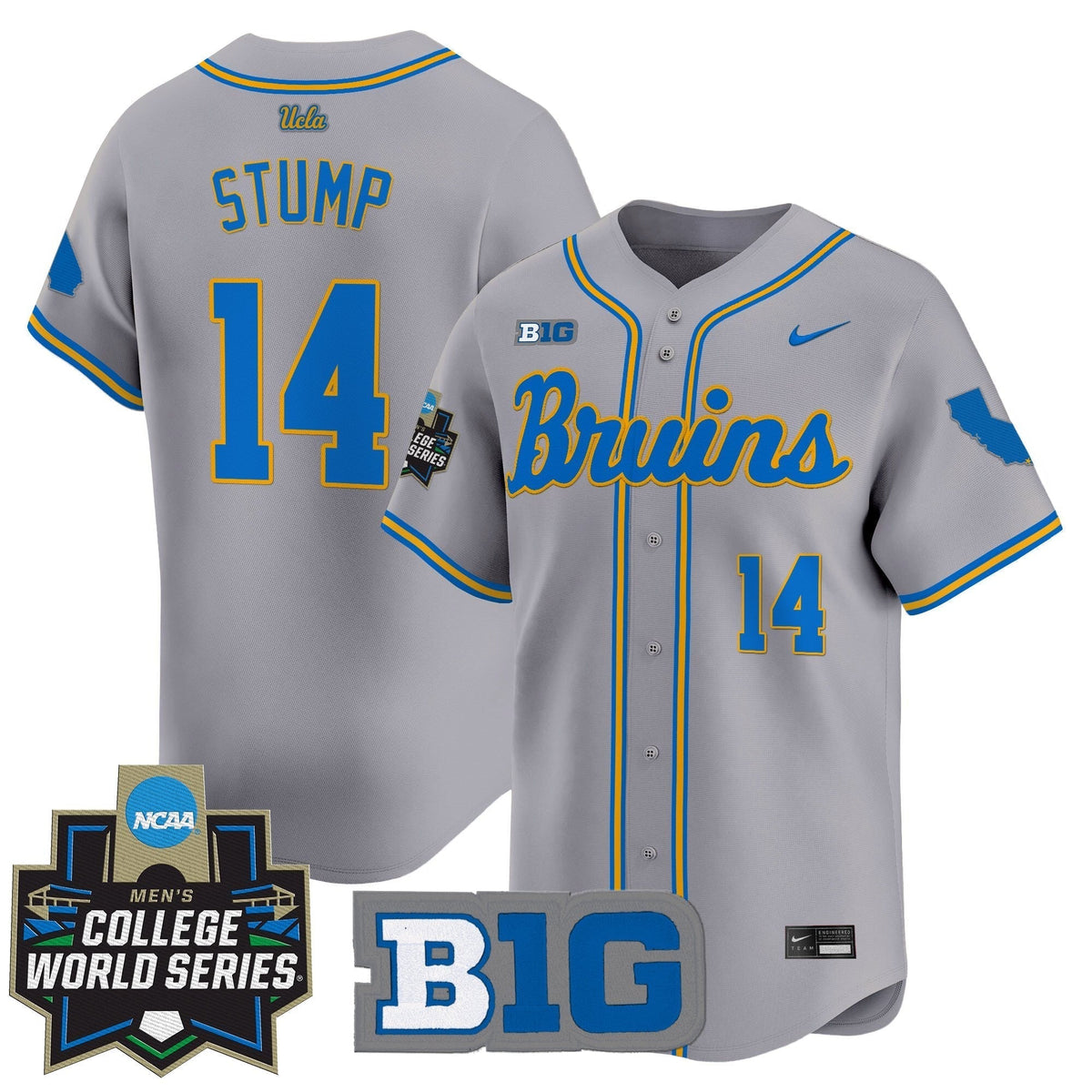 UCLA 2025 World Series Vapor Premier Limited Jersey - All Stitched
