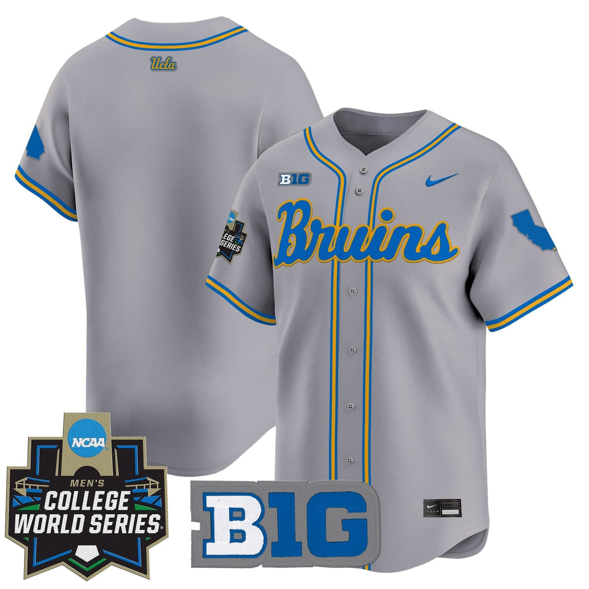 UCLA 2025 World Series Vapor Premier Limited Jersey - All Stitched