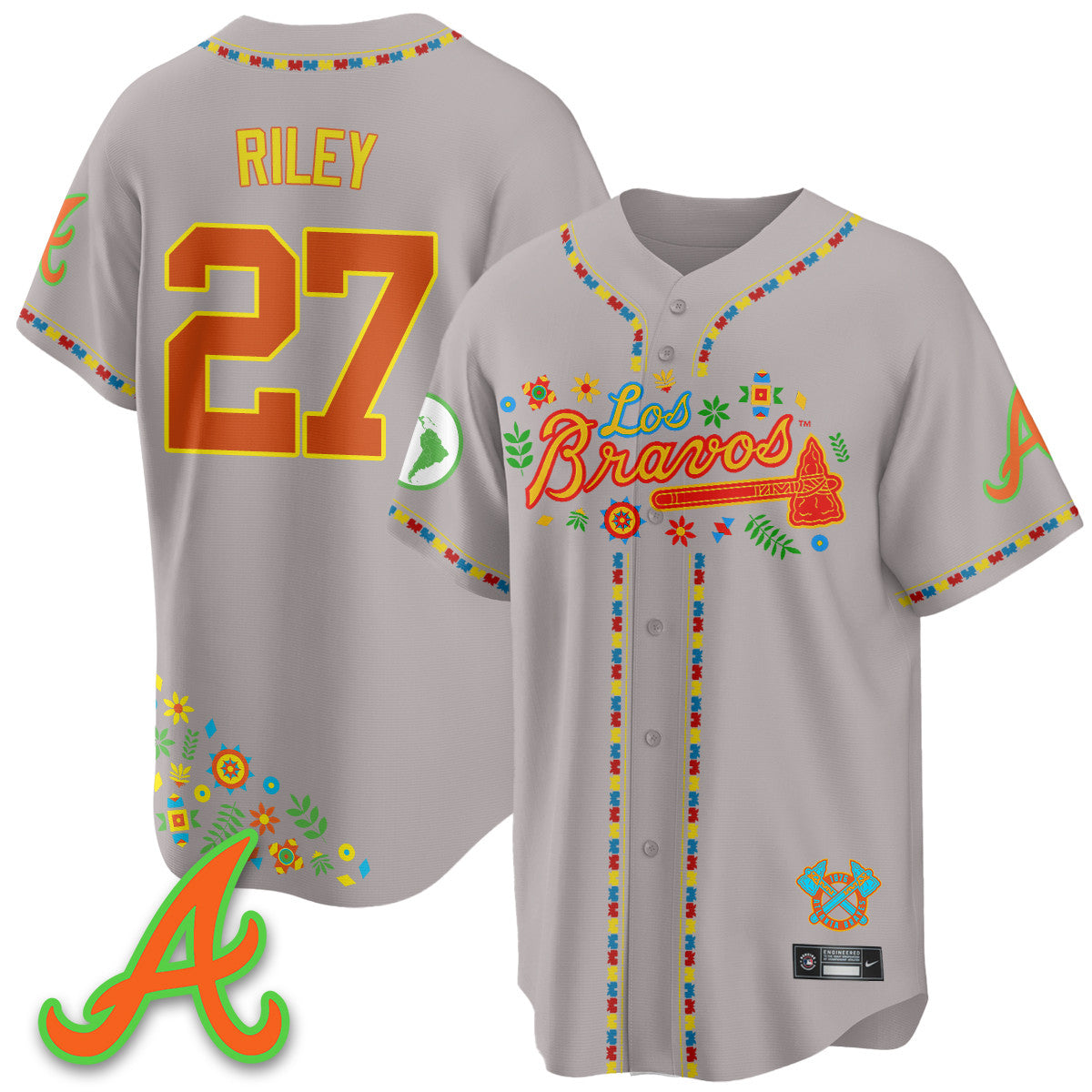 ATL 2025 "Los Bravos" Men Jersey - All Stitched