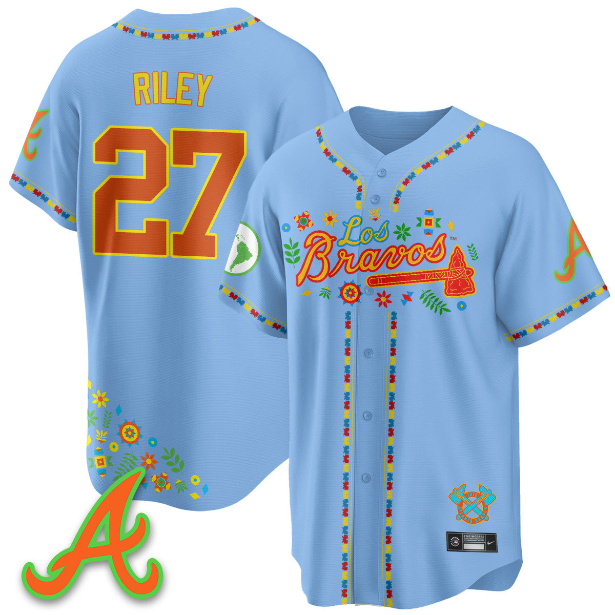 ATL 2025 "Los Bravos" Men Jersey - All Stitched
