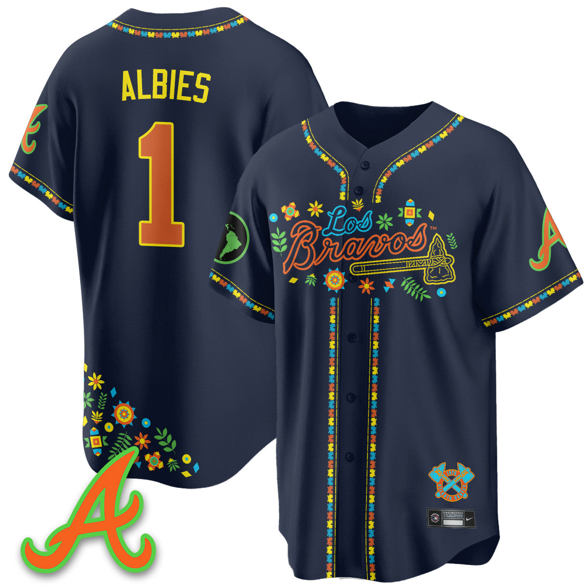 ATL 2025 "Los Bravos" Men Jersey - All Stitched