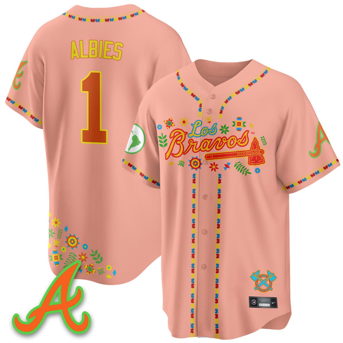 ATL 2025 "Los Bravos" Men Jersey - All Stitched