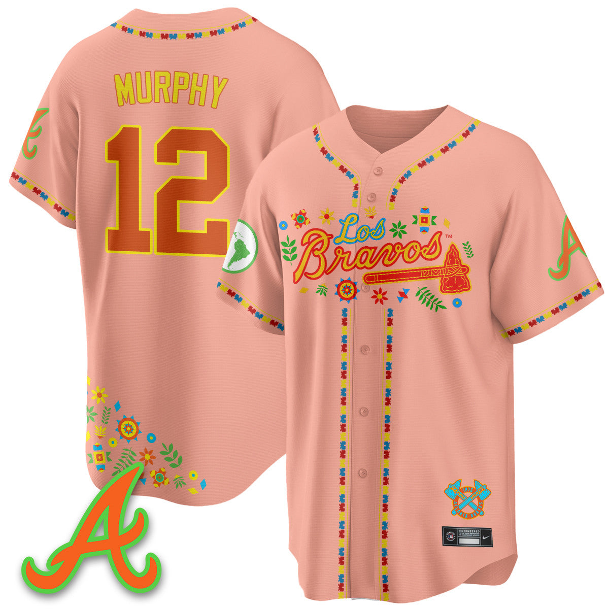 ATL 2025 "Los Bravos" Men Jersey - All Stitched