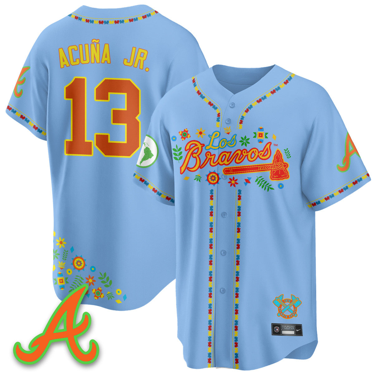 ATL 2025 "Los Bravos" Men Jersey - All Stitched