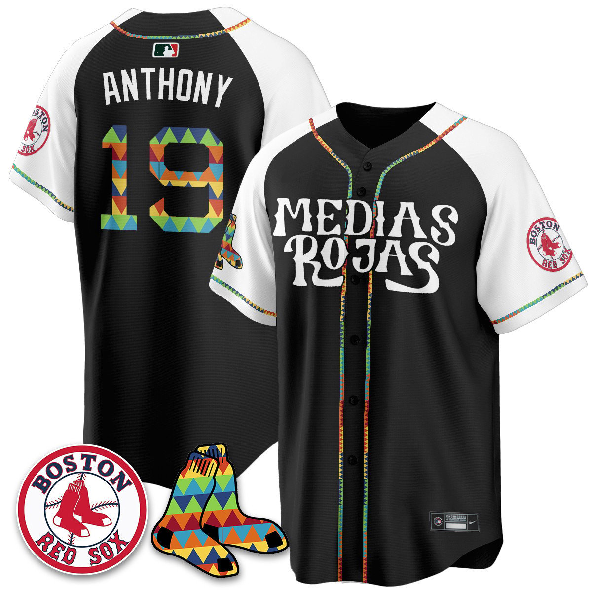 BOS "Medias Rojas" Limited Jersey - All Stitched