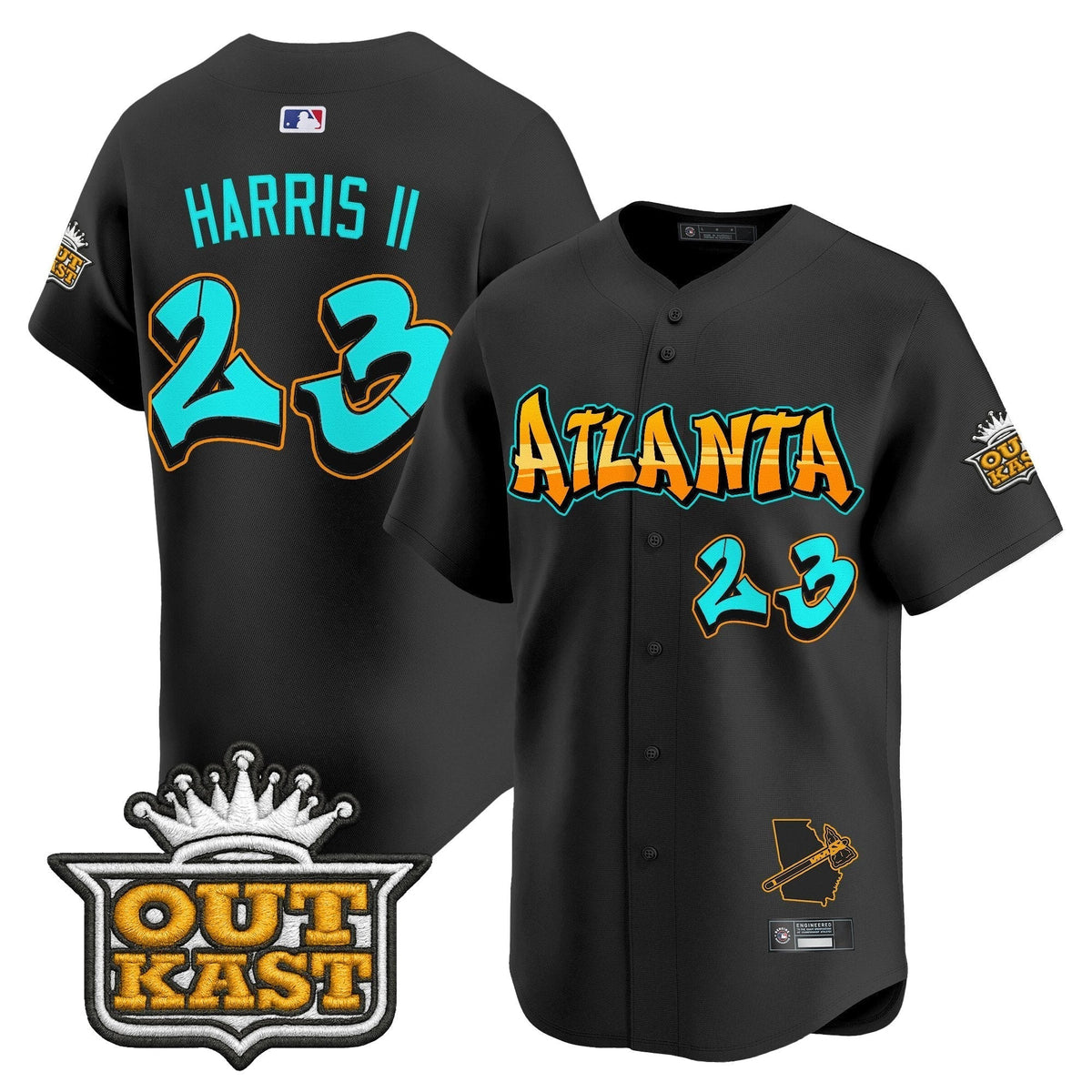 ATL 'Graffiti A-Town Edition' Vapor Premier Limited Men Jersey - All Stitched