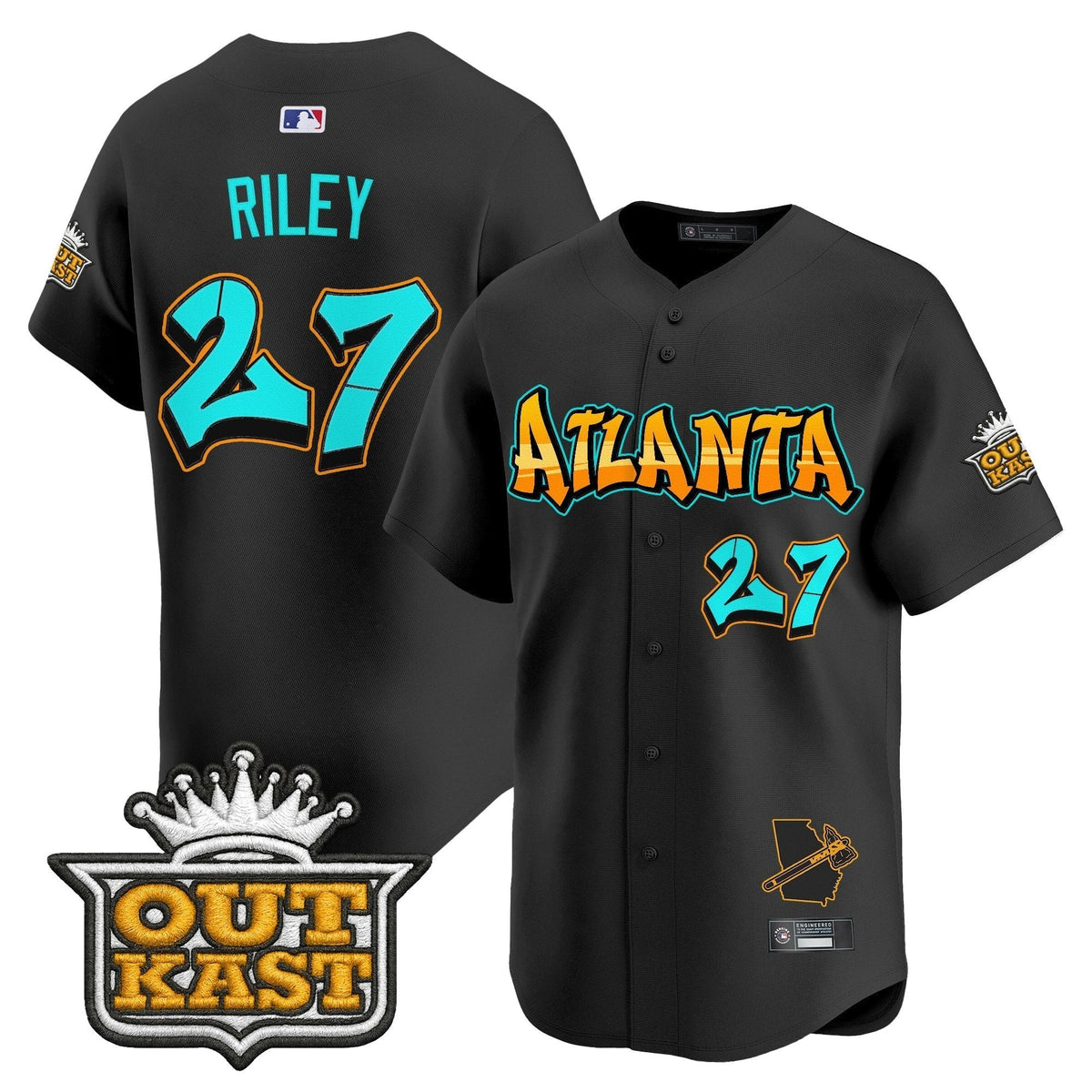 ATL 'Graffiti A-Town Edition' Vapor Premier Limited Men Jersey - All Stitched