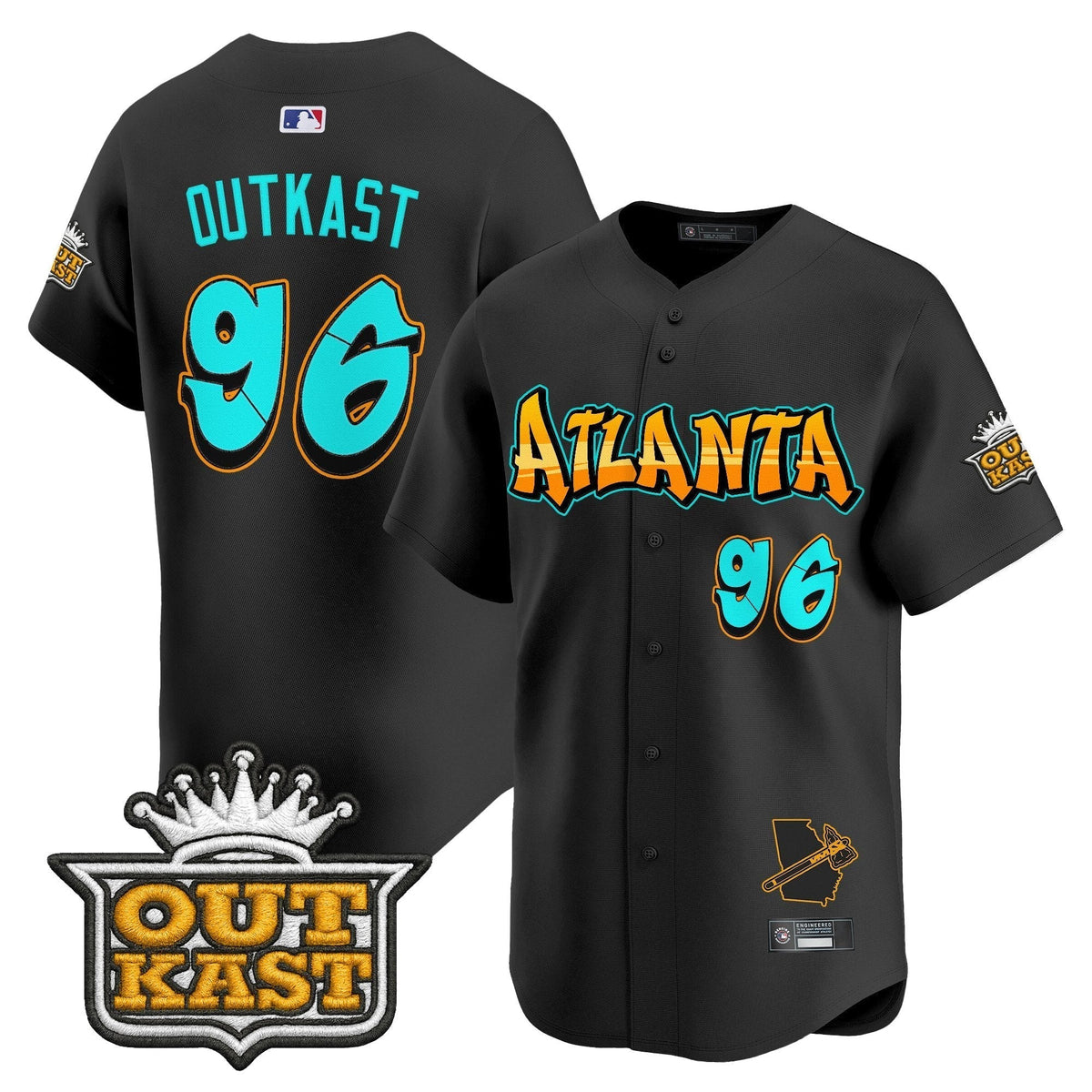 ATL 'Graffiti A-Town Edition' Vapor Premier Limited Men Jersey - All Stitched