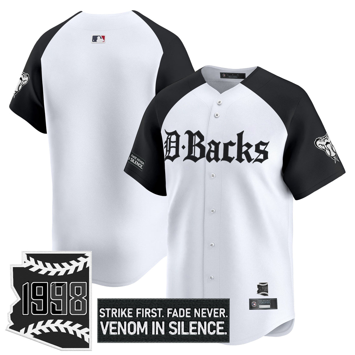 ARI 'Gothic Desert Fang Edition' Vapor Premier Limited Jersey V2 - All Stitched