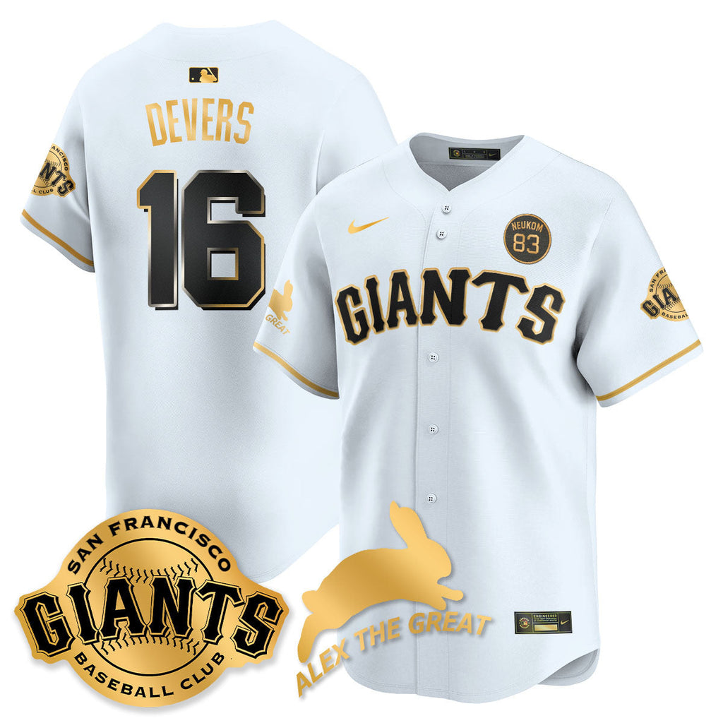 SF "Alex the Great" Rabbit Memories 2025 Jersey - All Stitched