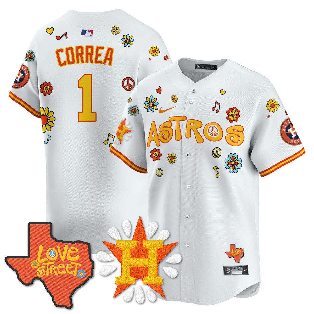 HOU "Love Street" Limited Jersey - All Stitched