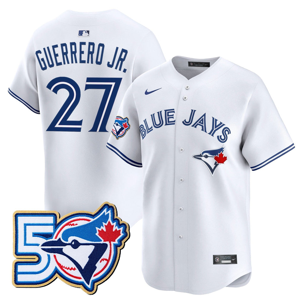 TOR 50 Seasons Patch Vapor Premier Limited Jersey - All Stitched
