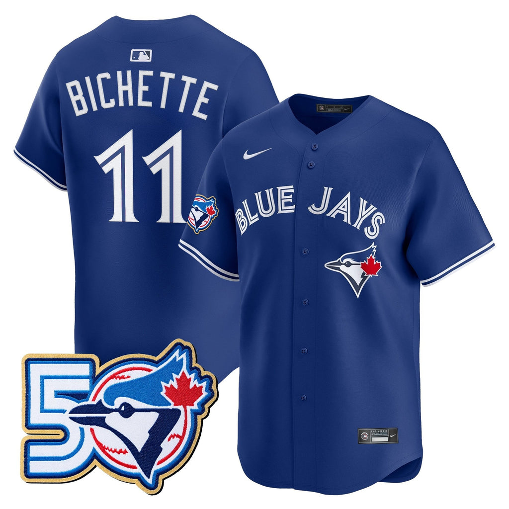 TOR 50 Seasons Patch Vapor Premier Limited Jersey - All Stitched
