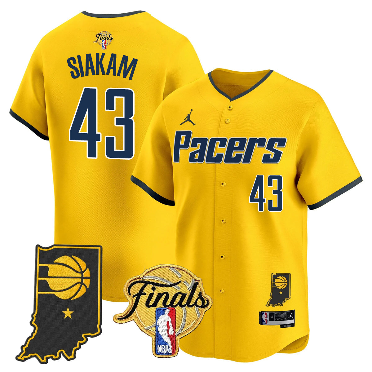 IND 2025 Finals Vapor Baseball Jersey N3 - All Stitched