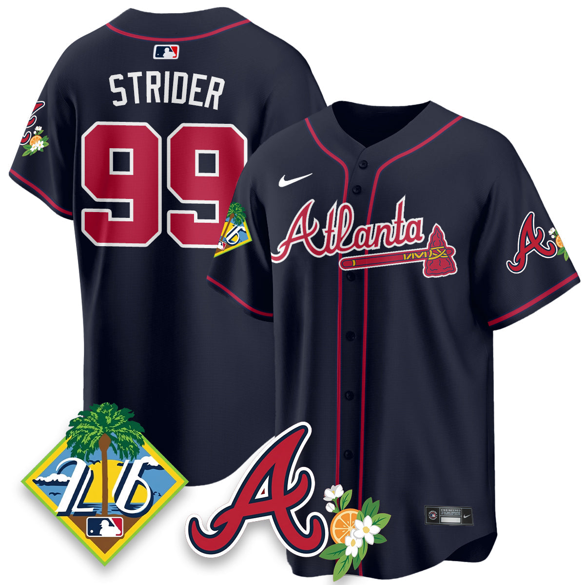 ATL 2026 Spring Training Vapor Limited Men Jersey - All Stitched