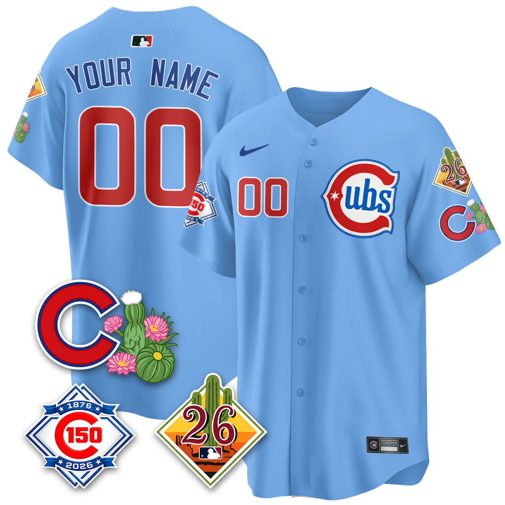 CHC 2026 Spring Training Vapor Limited Jersey - 150th Anniversary Patch - All Stitched