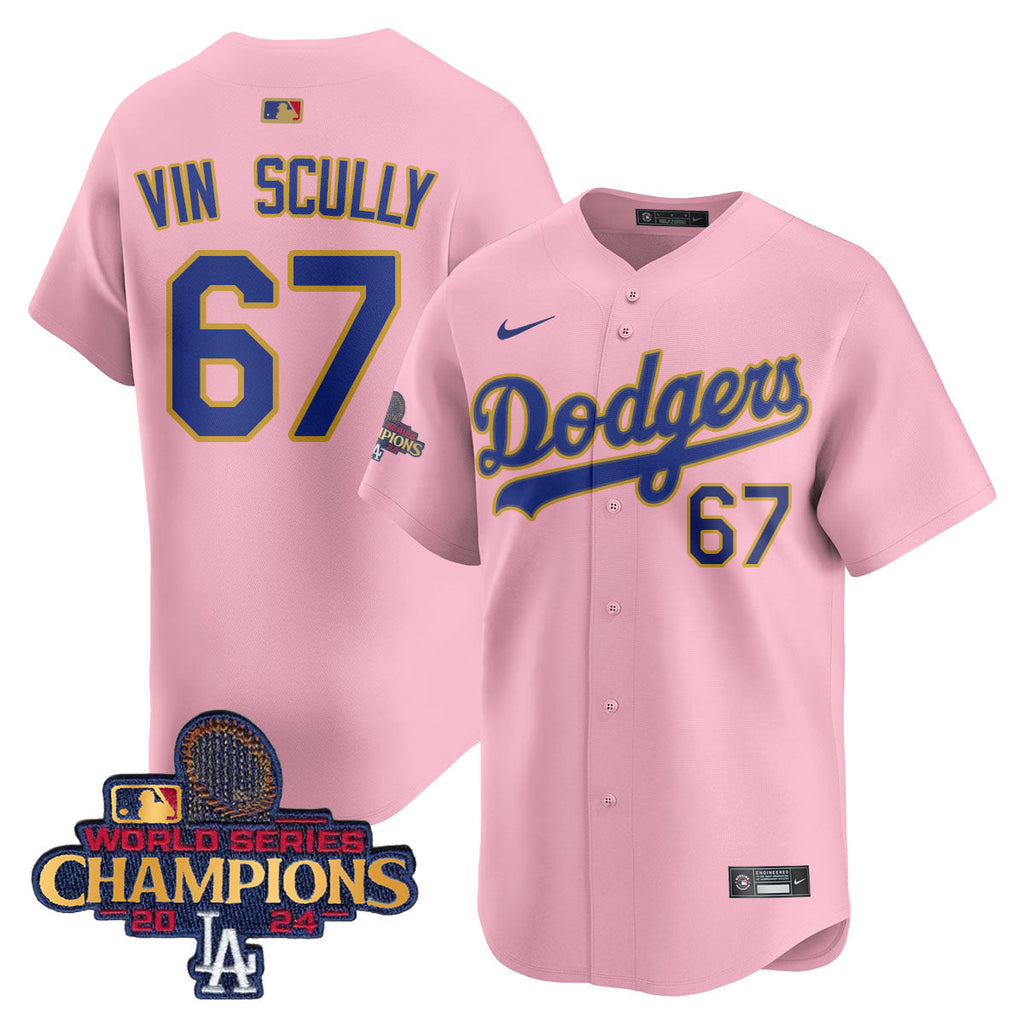 Dodgers 2025 Gold Vapor Premier Limited Jersey - All Stitched