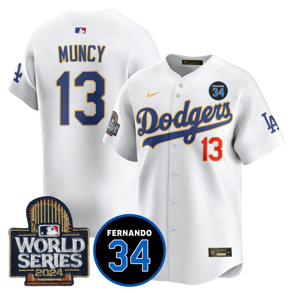 Dodgers Fernando Valenzuela Memorial Jersey - All Stitched