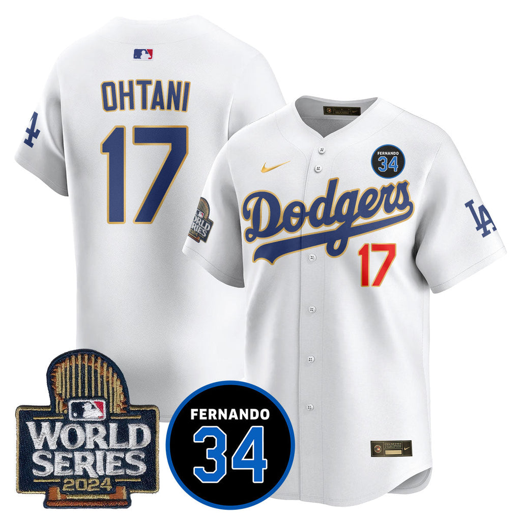 Dodgers Fernando Valenzuela Memorial Jersey - All Stitched