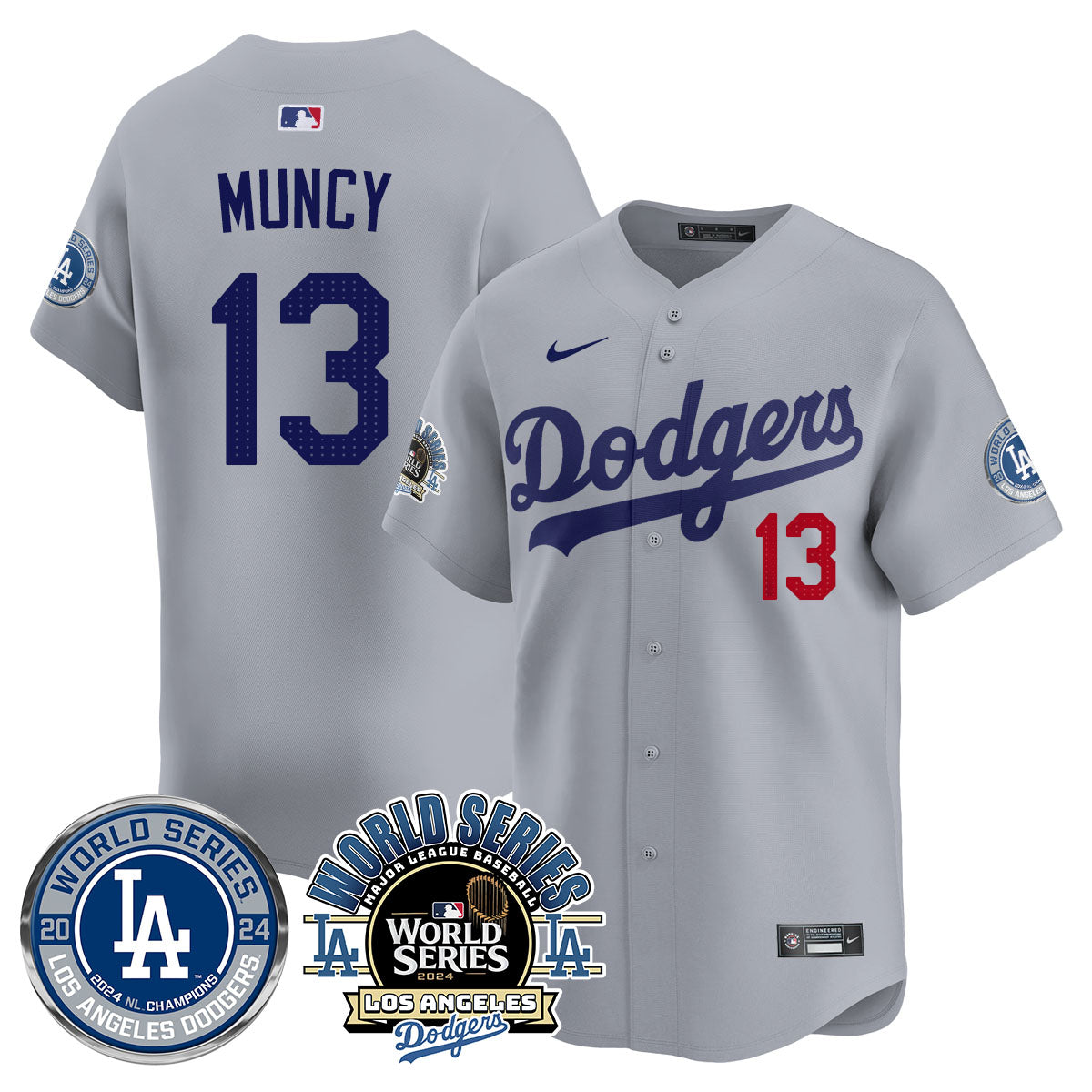 LAD World Series 2024 Jersey - All Stitched