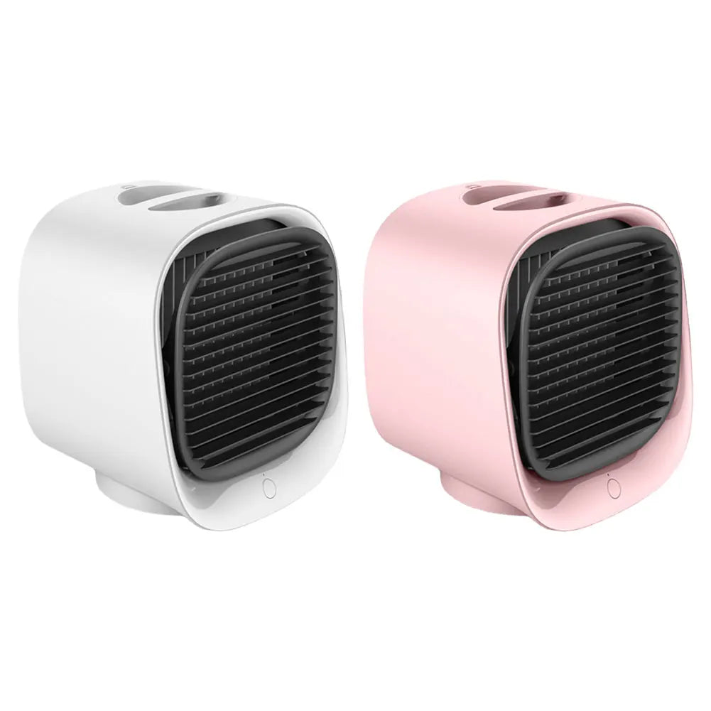 Portable Household Office Mini Desktop Air Conditioning Humidification Negative Ion USB Mini Water Air Cooler Fan