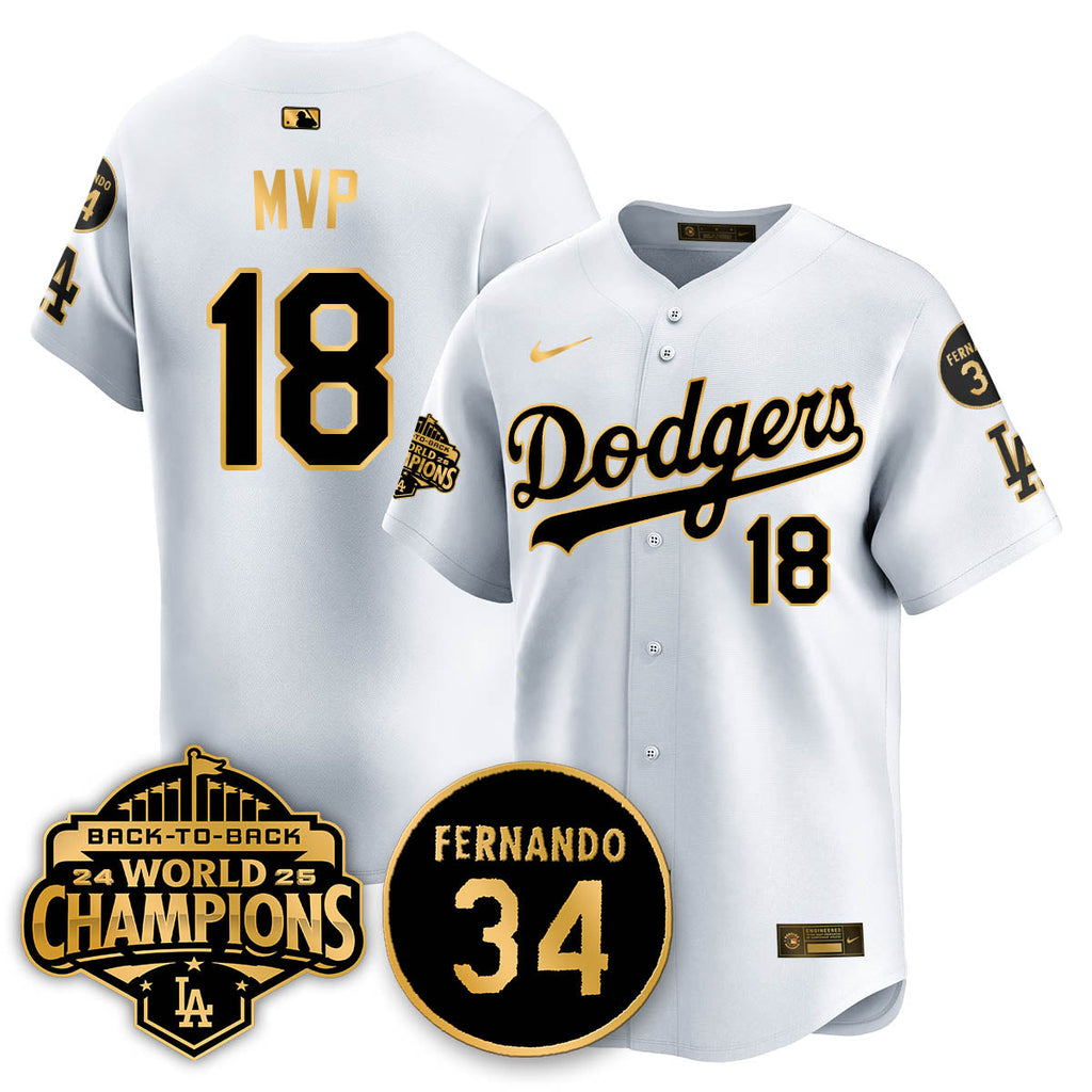 LAD 2025 Back To Back Champions Jersey - All Stitched