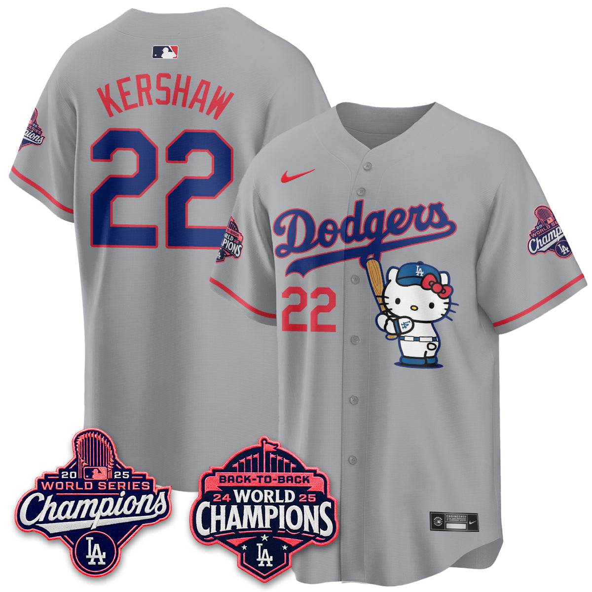 LAD x Meow KT Night 2026 Pink Edition Jersey - Stitched