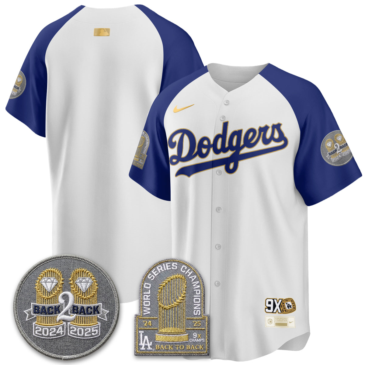 LAD Vapor Limited Men Jersey - Back to Back Champion - All Stitched