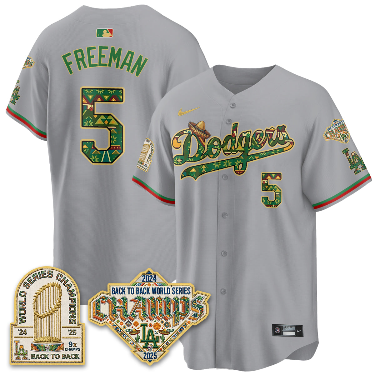 LAD x Mexican Heritage 2026 Limited Vapor Jersey - Stitched