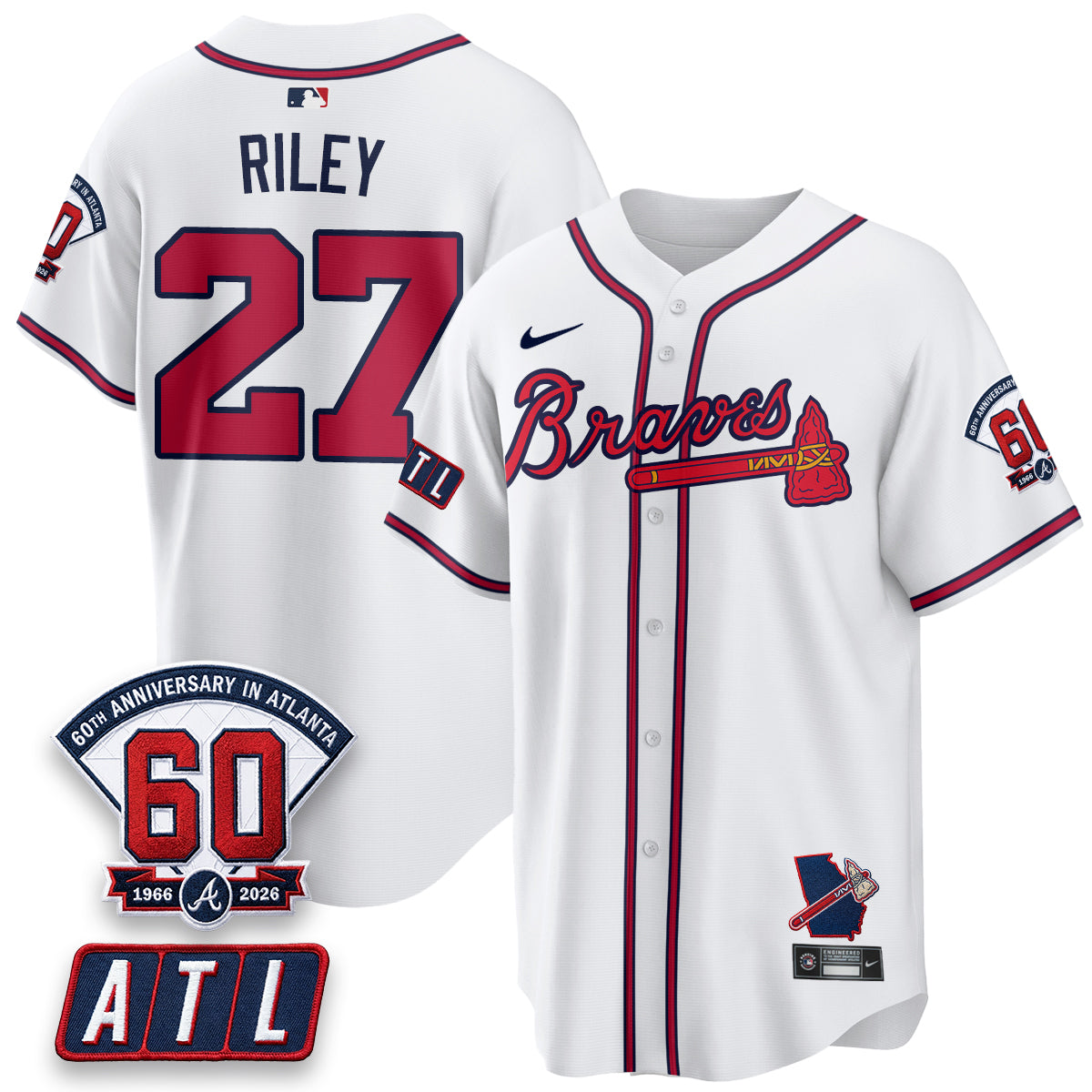 ATL 2026 60th Anniversary Vapor Limited Jersey - All Stitched