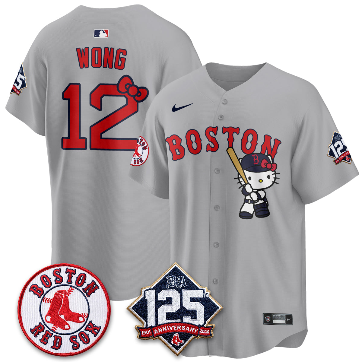 BOS x Meow KT Vapor Limited Pink Jersey - Stitched